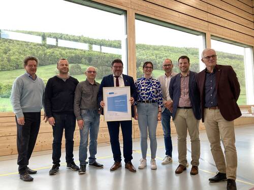 Remise du label Cité de l'énergie