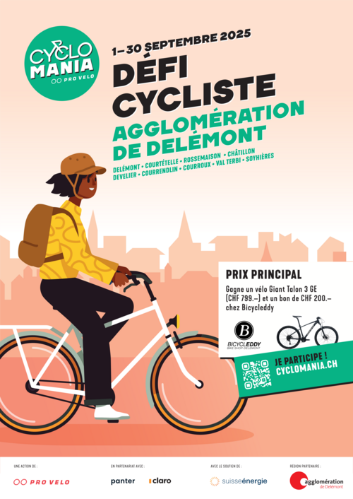 Défi cycliste de l'Agglo, je participe !