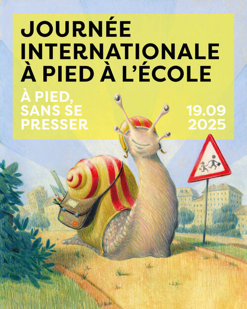 Journée internationale à pieds à l'école