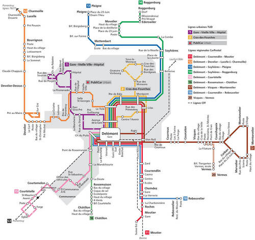 réseau, transports, publics, agglo, delémont